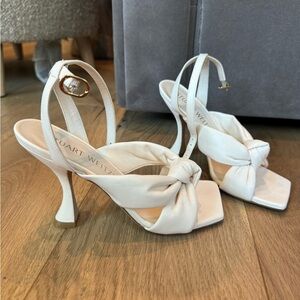Stuart Weitzman - Playa Sandal Heel - Color Seashell - Size 7